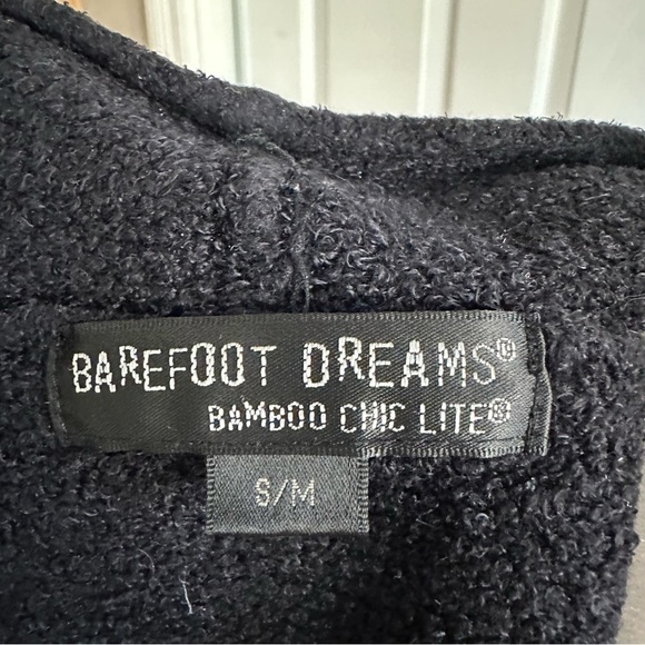 Barefoot Dreams Bamboo ChicLite Black Tunic Length Cardigan - Picture 6 of 8